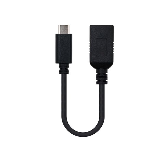 USB 3.1, 0.15m cable USB USB 3.2 Gen 2 (3.1 Gen 2) 0,15 m USB A USB C Negro