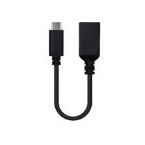 USB 3.1, 0.15m cable USB USB 3.2 Gen 2 (3.1 Gen 2) 0,15 m USB A USB C Negro