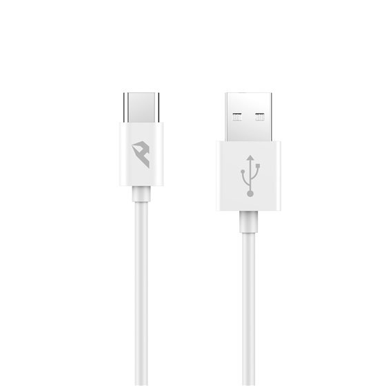 YCB-01-CW cable USB 1 m USB 2.0 USB A USB C Blanco