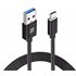 ECT-3B cable USB USB 3.2 Gen 1 (3.1 Gen 1) 1 m USB A USB C Negro