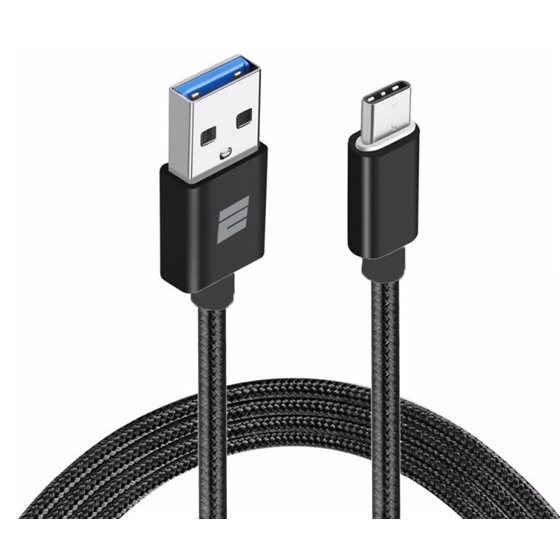 ECT-3B cable USB USB 3.2 Gen 1 (3.1 Gen 1) 1 m USB A USB C Negro