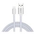 ECM-1S cable USB USB 2.0 1 m USB A Micro-USB B Plata