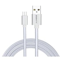 ECM-1S cable USB USB 2.0 1 m USB A Micro-USB B Plata