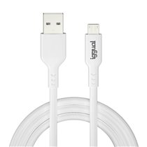 cable USB-A/micro-USB 100 cm blanco