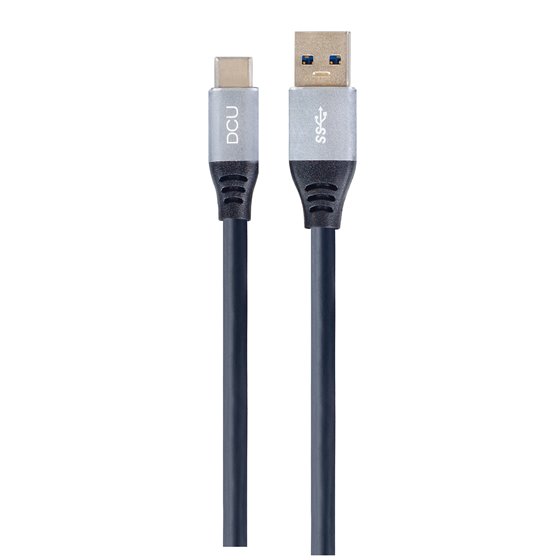 30402020 cable USB USB 3.2 Gen 1 (3.1 Gen 1) 1,5 m USB A USB C Negro, Gris
