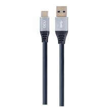 30402020 cable USB USB 3.2 Gen 1 (3.1 Gen 1) 1,5 m USB A USB C Negro, Gris