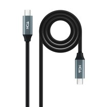 Cable USB 3.2 Gen2x2 20Gbps 5A/100W 4K/60Hz USB-C/M-USB-C/M, 1 m