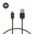 Cable de carga y datos USB-A a USB-C 12 W, 1 m, Negro