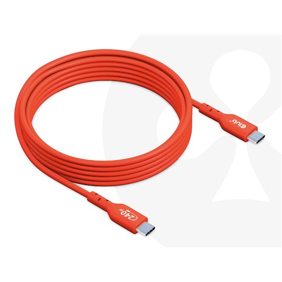 CAC-1573 cable USB USB 2.0 2 m USB C Rojo