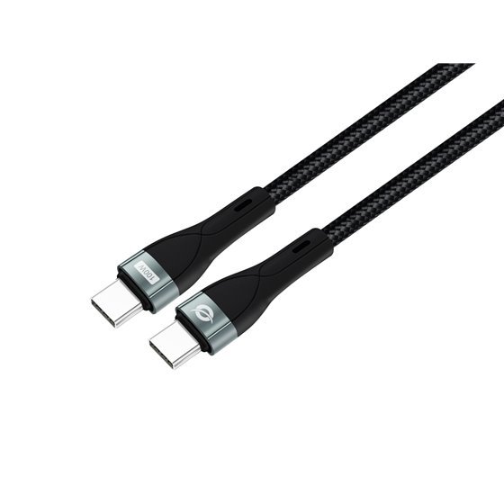 ETTA01B12 cable USB USB 2.0 1,2 m USB C Negro