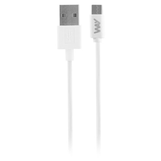WTCUSB1 cable USB 1 m USB C USB A Blanco