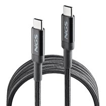 KNOT 65W-3 cable USB USB 2.0 3 m USB C Negro