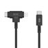 HyperJuice cable USB USB 2.0 1,5 m USB C USB C/Lightning Negro