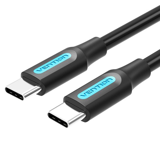 Cable USB 2.0 Tipo-C COSBG/ USB Tipo-C Macho - USB Tipo-C Macho/ 1.5m/ Negro