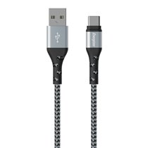C520CKBK cable USB USB 2.0 2 m USB A USB C Negro, Plata