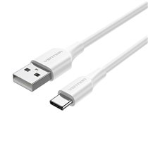 Cable USB 2.0 3A CTHWF/ USB Tipo-C Macho - USB Macho/ 1m/ Blanco