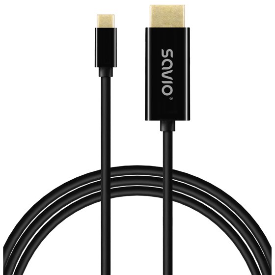 Cl-190 cable USB 1 m USB C Negro