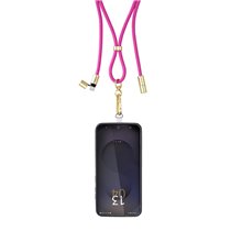 Handykette als Lade- + Datenkabel USB-C bis 1,65m neon pink cable USB USB C Rosa