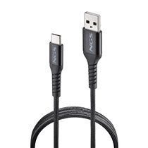 KNOT-AC cable USB USB 2.0 1 m USB A USB C Negro