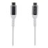 TCUSBC100W cable USB USB 3.2 Gen 1 (3.1 Gen 1) 2 m USB C Aluminio, Blanco