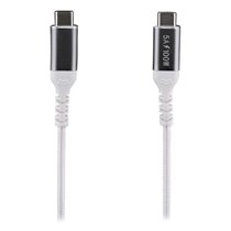 TCUSBC100W cable USB USB 3.2 Gen 1 (3.1 Gen 1) 2 m USB C Aluminio, Blanco