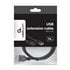 CC-USB2-AMAF-75CM/300-BK cable USB USB 2.0 0,75 m USB A Negro