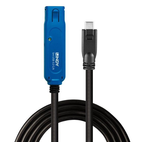 43380 cable USB USB 3.2 Gen 1 (3.1 Gen 1) 5 m USB C USB A Negro