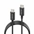 ZYRO 60W-1 cable USB USB 2.0 1 m USB C Negro