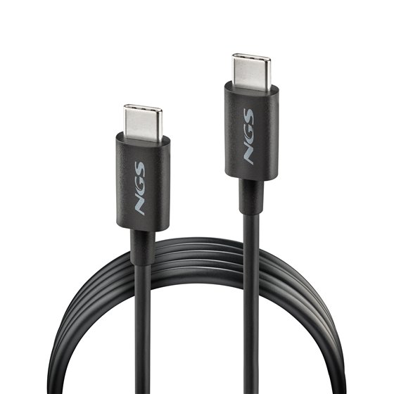 ZYRO 60W-1 cable USB USB 2.0 1 m USB C Negro