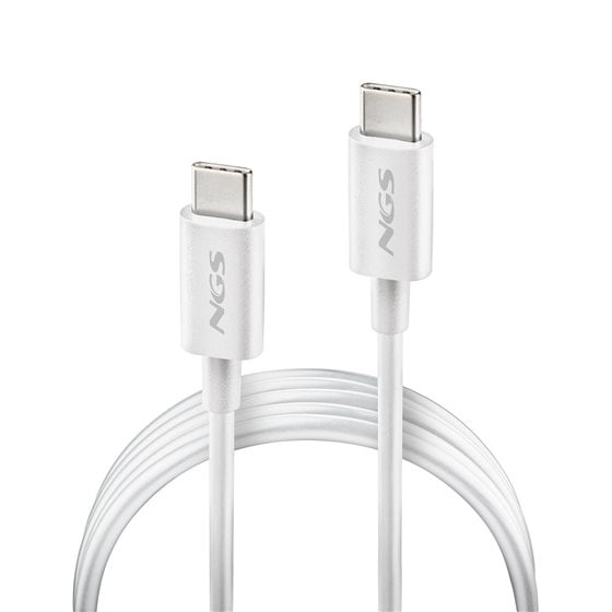 ZYRO 60W-1 cable USB USB 2.0 1 m USB C Blanco