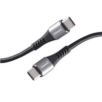 Cable de carga/datos USB-C C315C, 1,5 m, carga rápida hasta 60 vatios, negro