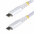 Cable de Carga USB-C Trenzado de TPE y Nailon de 30cm - Cable Cargador USB Tipo C - - Cable Cargador para Portátil o Tablet - Ca