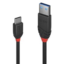 36914 cable USB USB 3.2 Gen 1 (3.1 Gen 1) 0,15 m USB C USB A Negro