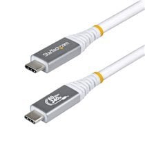 Cable USB4 50cm - Cable USB-C Certificado USB-IF - 80Gbps - Cable USB Tipo C - PD de 240W - 8K120/4K240 - DP 2.1 - DP80 - Recubr