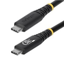 Cable USB4 2m - Cable USB-C Certificado USB-IF - 20Gbps - PD 240W EPR - 4K120 - DP 1.4 - Cable USB Tipo C - Recubrimiento de TPE