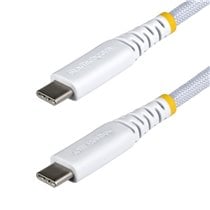 Cable de Carga USB-C Trenzado de 1m - Cable Cargador USB Tipo C para Portátil - Cable Resistente para Carga de Dispositivos - Tr