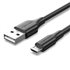 Cable USB 2.0 CTIBG/ USB Macho - MicroUSB Macho/ 1.5m/ Negro