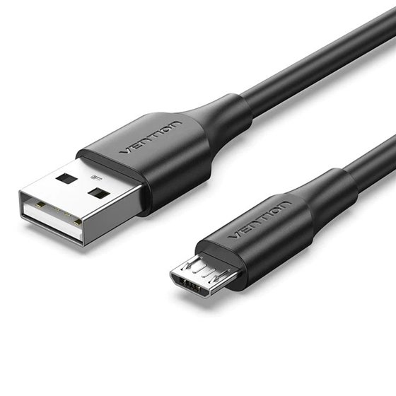 Cable USB 2.0 CTIBG/ USB Macho - MicroUSB Macho/ 1.5m/ Negro