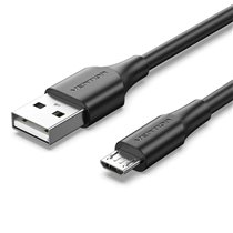 Cable USB 2.0 CTIBG/ USB Macho - MicroUSB Macho/ 1.5m/ Negro