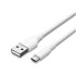Cable USB 2.0 CTIWH/ USB Macho - MicroUSB Macho/ 2m/ Blanco
