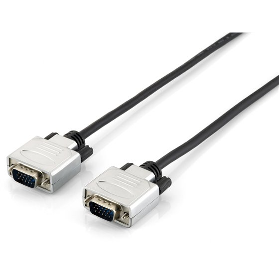 118866 cable VGA 20 m VGA (D-Sub) Negro, Plata