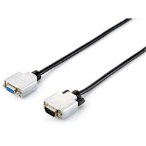 118855 cable VGA 15 m VGA (D-Sub) Negro, Plata