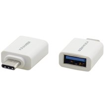 AD-USB31/CAE cambiador de género para cable USB C USB A Blanco