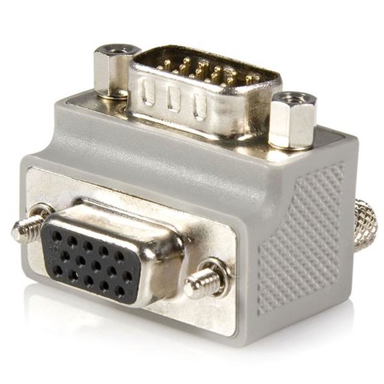 VGA Cable adapter DB15 M DB15 FM Gris