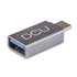 30402030 cambiador de género para cable USB A USB C Gris