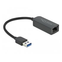 Adaptador USB Tipo-A macho a 2,5 Gigabit LAN compacto
