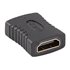 AD-HDMI-01 cambiador de género para cable HDMI 2.0 Negro
