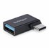 Adaptador Acodado USB-C a USB-A - USB Tipo C - Conversor Compacto USB Tipo C Macho a USB Hembra - Carcasa de Metal - 5Gbps
