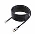 Adaptador USB-C a RJ9 para Auriculares con Micrófono - Adaptador USB Tipo C a RJ9 con Cable de 1,8m - Adaptador para Teléfonos, 