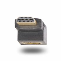 Adaptador HDMI 2.0 Acodado Hacia Arriba - Macho a Hembra - Adaptador HDMI en Ángulo Recto - Ahorrador de Puertos HDMI de Alta Ve